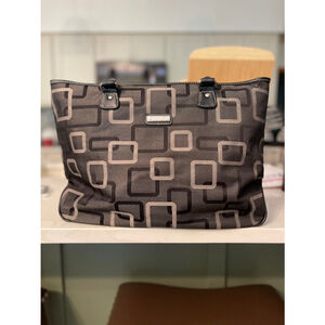 apt. 9 Black & Grey Tote Bag